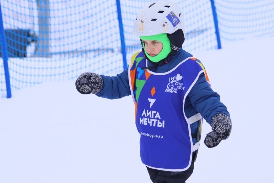 Кулинич Денис легко гоняет с горы