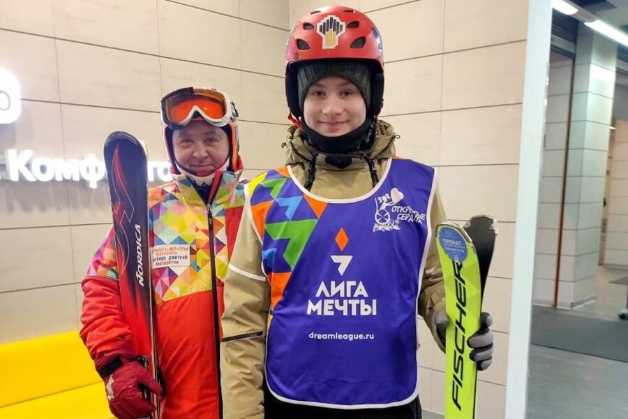 Кирилл Кураков оттачивает мастерство на склоне