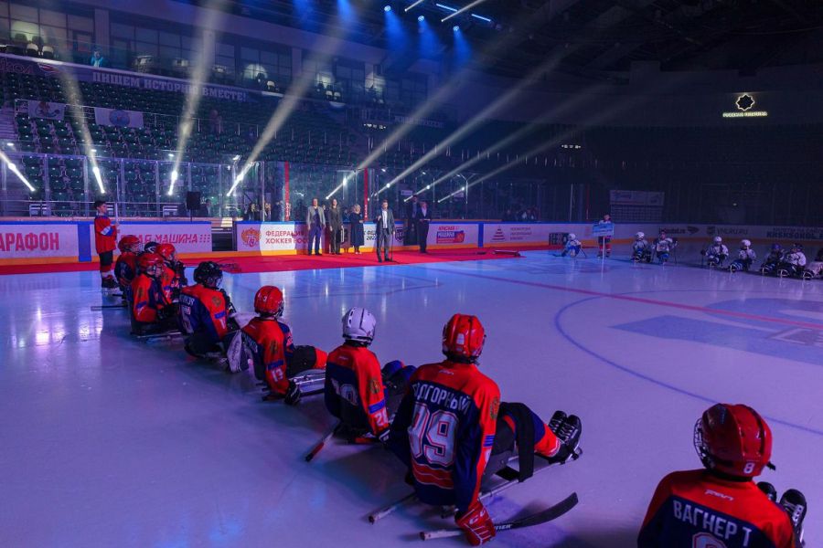 Фотоистория Межрегионального турнира по следж-хоккею &laquo;Енисейский лед 2022&raquo;
