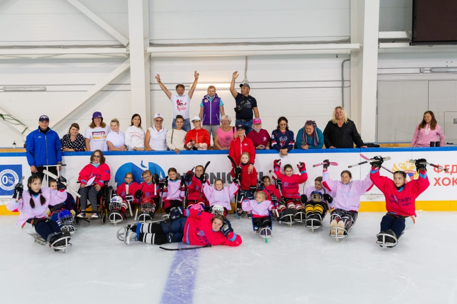 Первый интенсив по следж-хоккею 2020