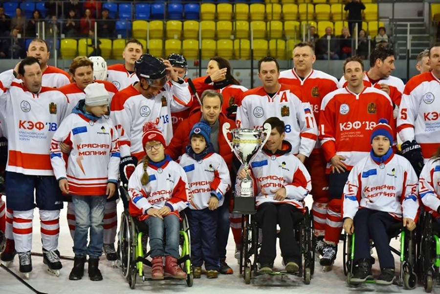 КЭФ 2018. Благотворительный хоккейный матч состоялся!