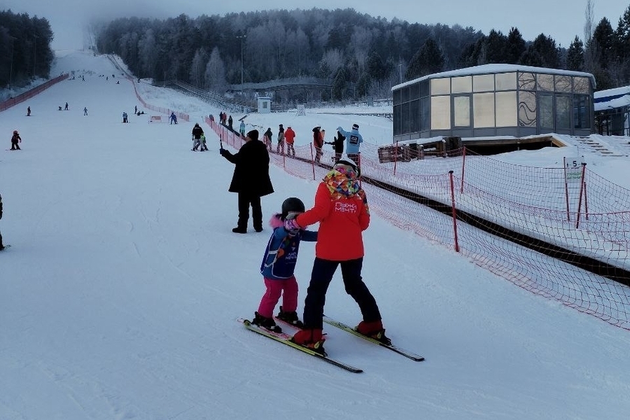 Первое занятие Дарины в новом 2026 году