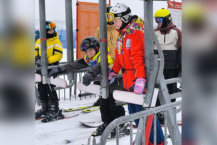 Никита открыл свой новый сезон по горным лыжам