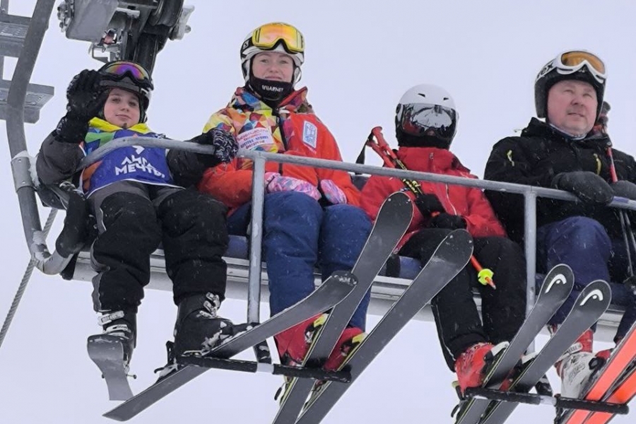 Никита продолжает занятия по программе #лыжимечты24