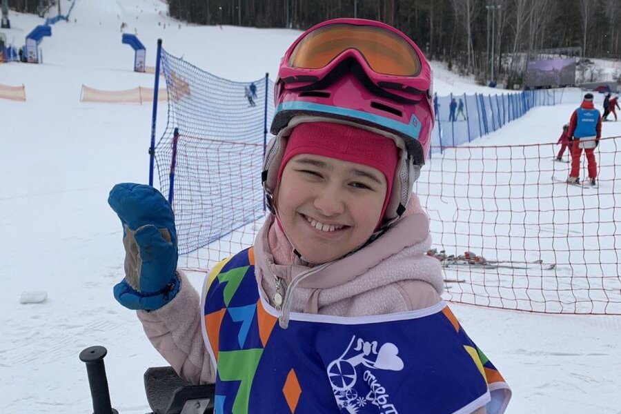 На этих выходных мы встретили на склоне Диану Нагогу