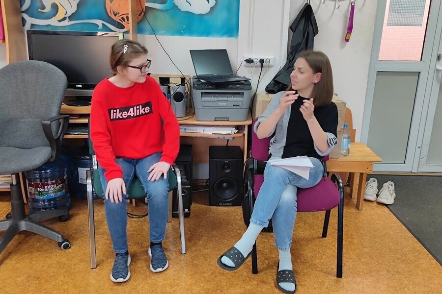 Работали над сценарием нового спектакля