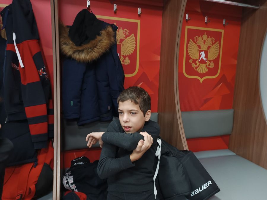 Фотрепортаж с разминки