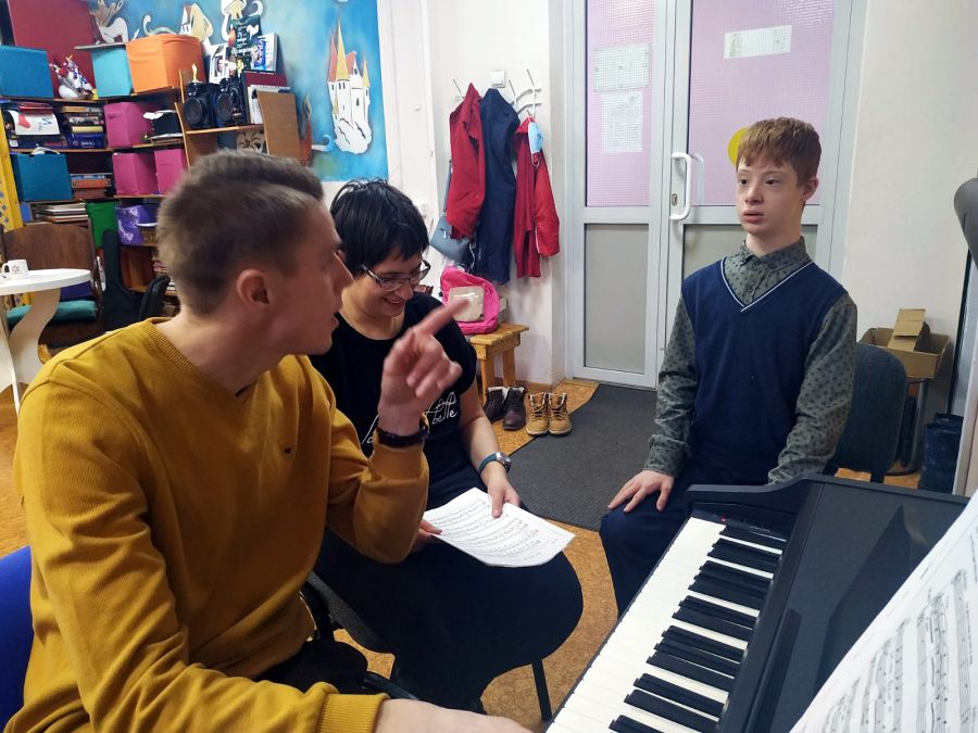 Вокал. Занятия с режиссером