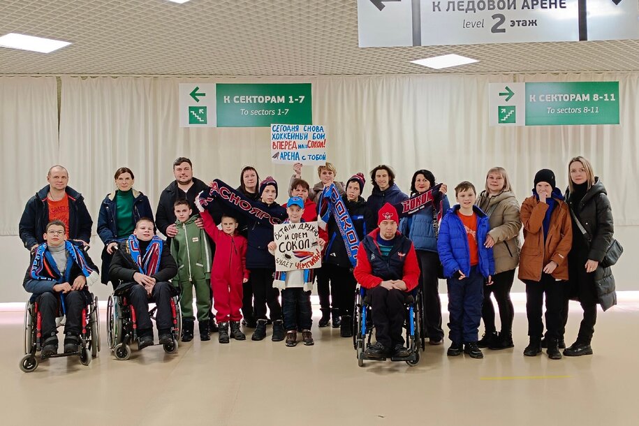 Болеем за ХК &laquo;Сокол&raquo; Красноярск. 15.03.2024