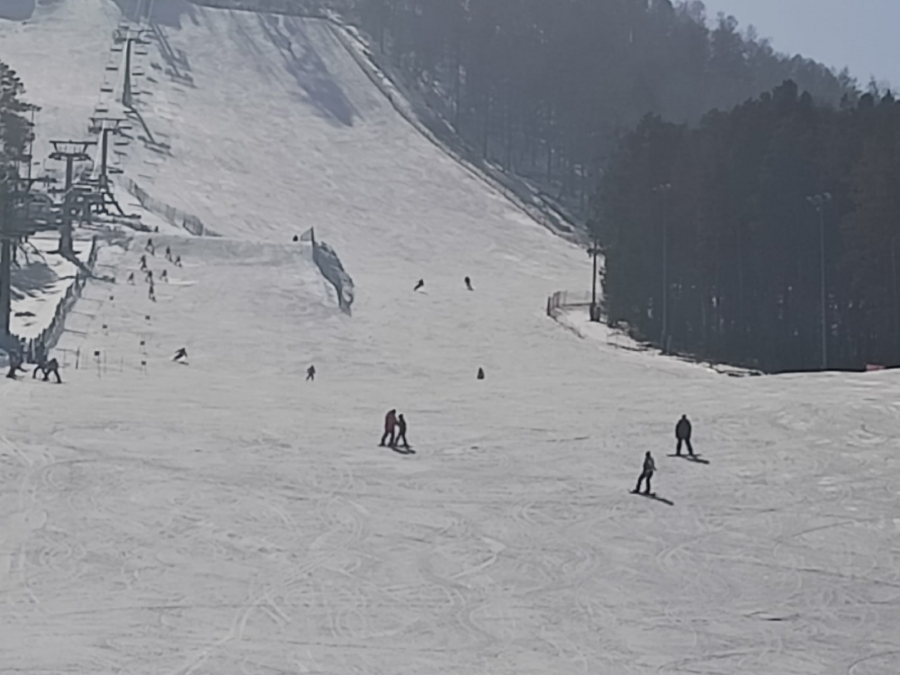 Сегодня у Ярослава 5-е занятие, большая гора