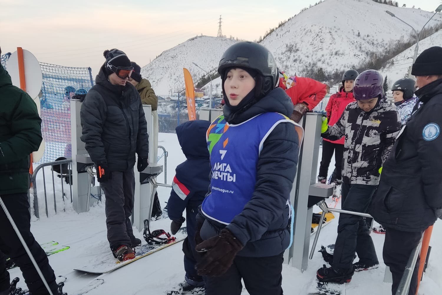 Бабич Тимофей на первом долгожданном занятии