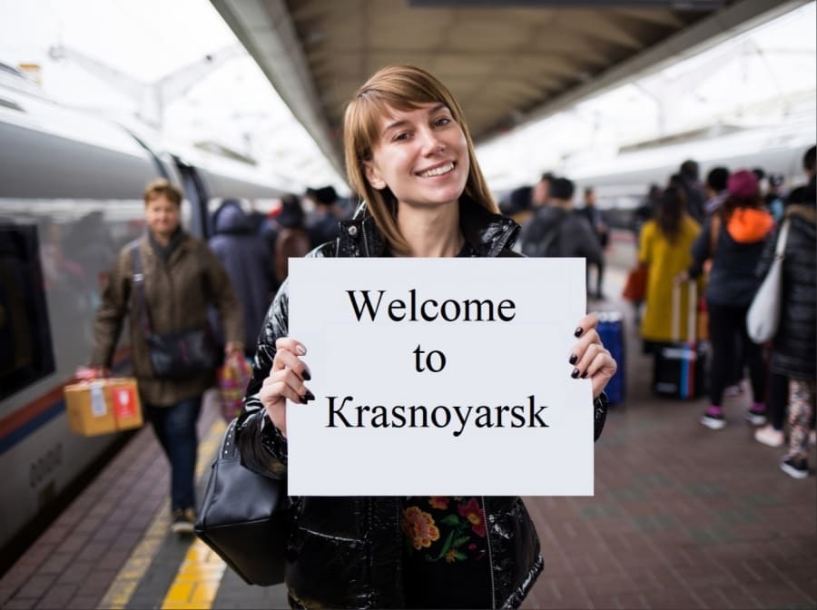 Енисейский лёд. День заезда