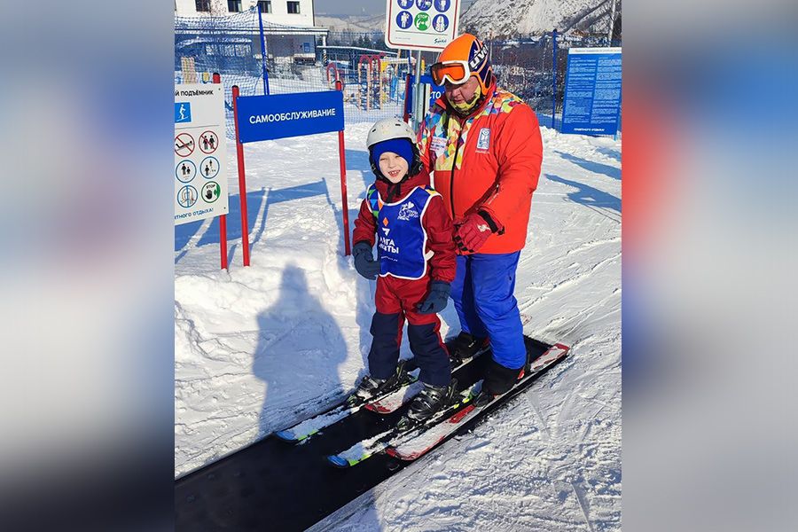 Василий Ацапкин закончил свой курс по программе Лыжи мечты