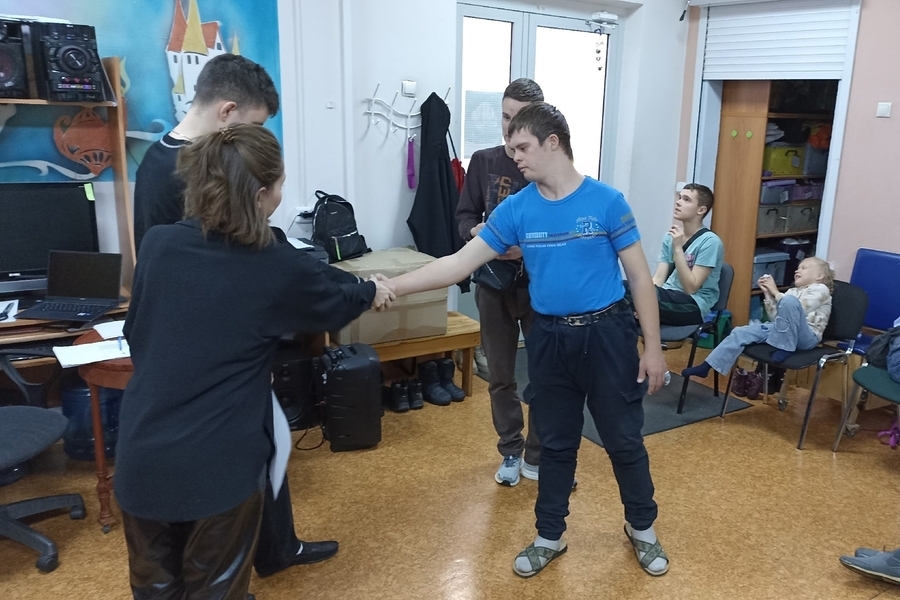 Сегодня у нас в студии было по-настоящему творчески!