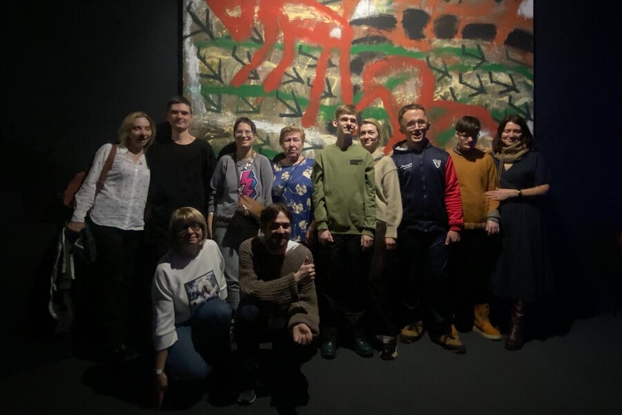 Наши семьи посетили выставку &laquo;Сны Сибири&raquo;