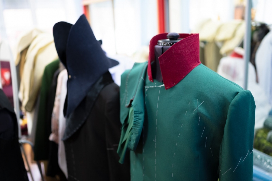 Костюмы для постановки, самый трудоёмкий процесс