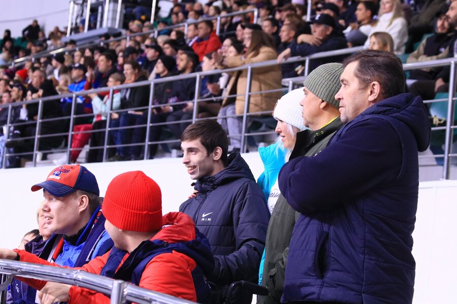 Вчера мы были на игре &laquo;Сокол&raquo; &ndash; &laquo;Буран&raquo;