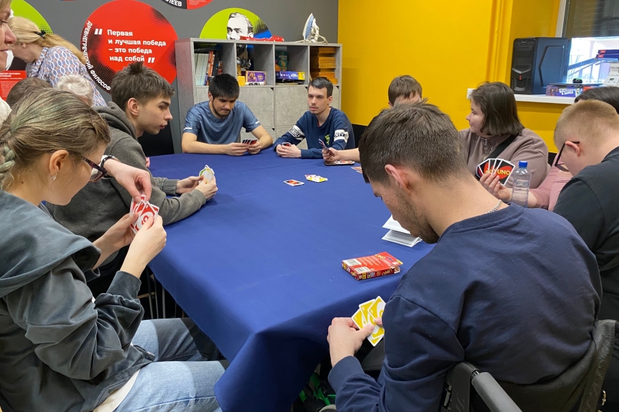 Прошедший четверг провели за настольными играми