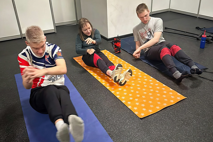 Качаем мышцы. ОФП