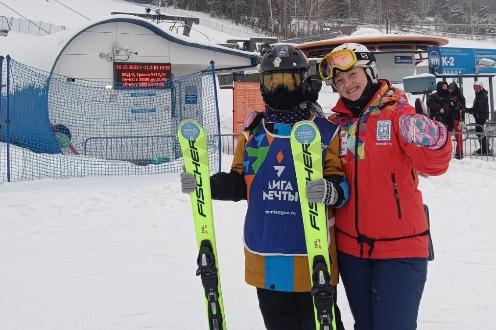 Сегодня на склоне Слава Дядичкин