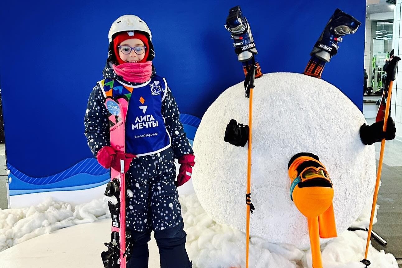 Кулагина Анастасия сегодня открыла свой горнолыжный сезон!!!