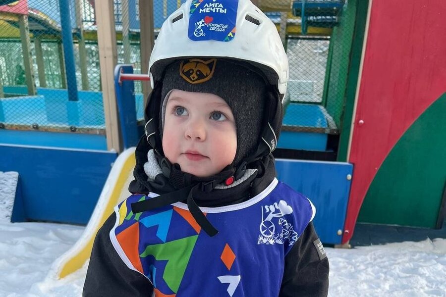 Степан открывает свой первый сезон по программе &laquo;Лыжи мечты Красноярск&raquo;