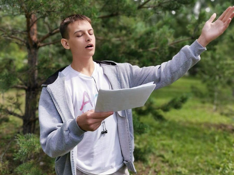 В прямом эфире Елизавета Шпакова и Арсений Ларин