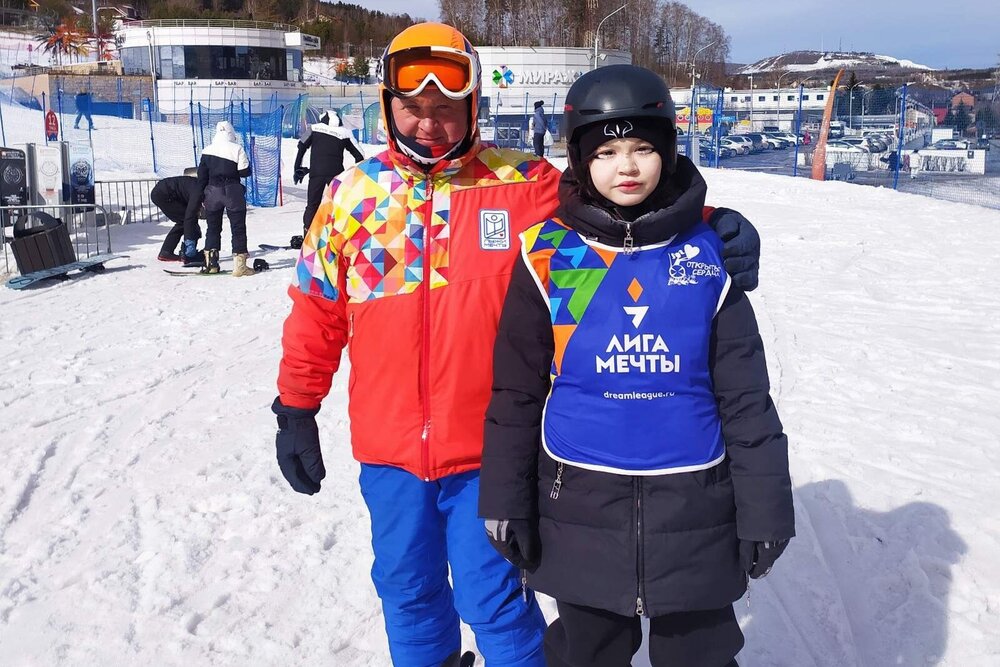 Пугачева Ярослава принимает участие в программе «Лыжи мечты Красноярск»