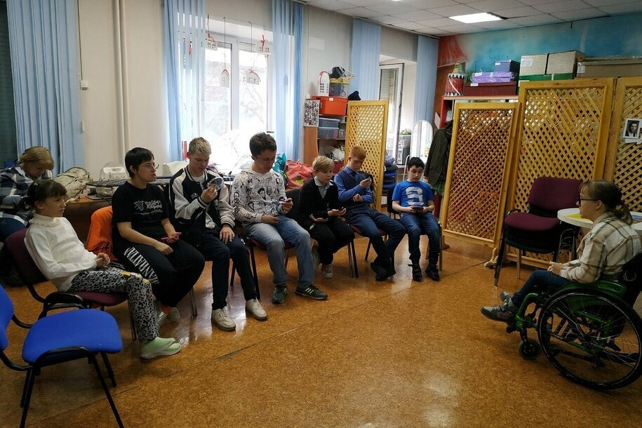 Еще немного фотографий с занятий театр-студии