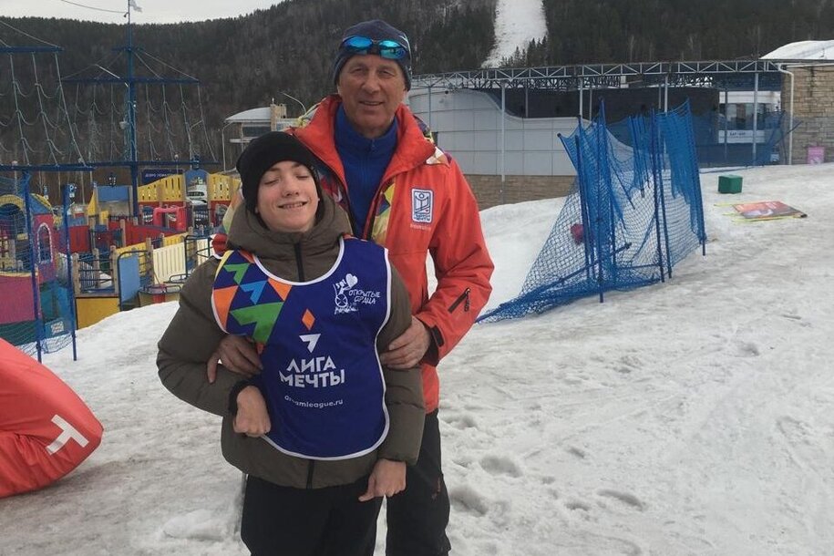 Нестеренко Никита на склоне