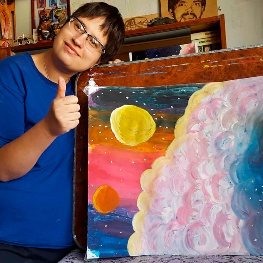 Наши в Поздеевке. Катя