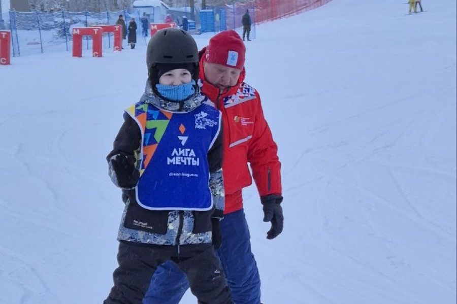 Елисей открыл свой  первый сезон программы #лыжимечты24