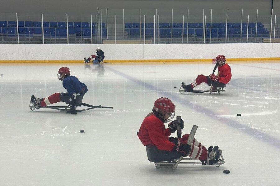 Продолжаем тренироваться. Ледовый дворец &laquo;Кристалл Арена&raquo;
