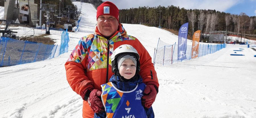 Последнее занятие 7 сезона программы Лыжи мечты