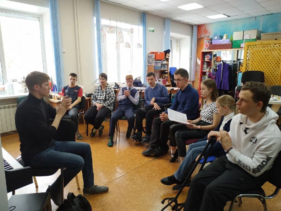 Вокальные занятия в студии