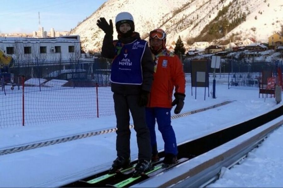 Артем Буткус откатал свое пятое завершающее занятие