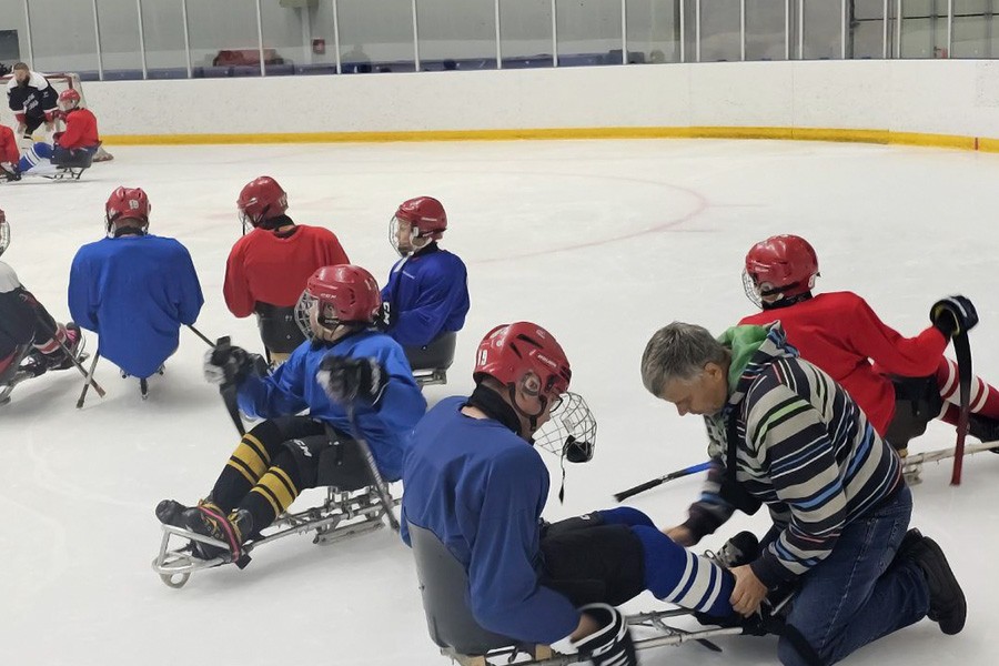 Немного фотографий с ледовой тренировки