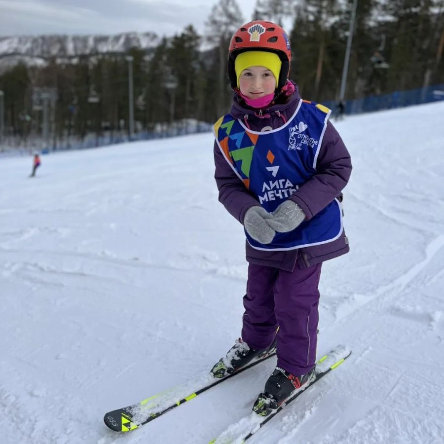 Тяренкова Екатерина покоряет склон на кантах