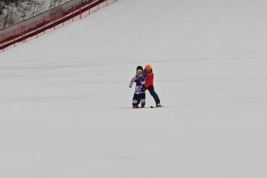 Полина открыла сезон!