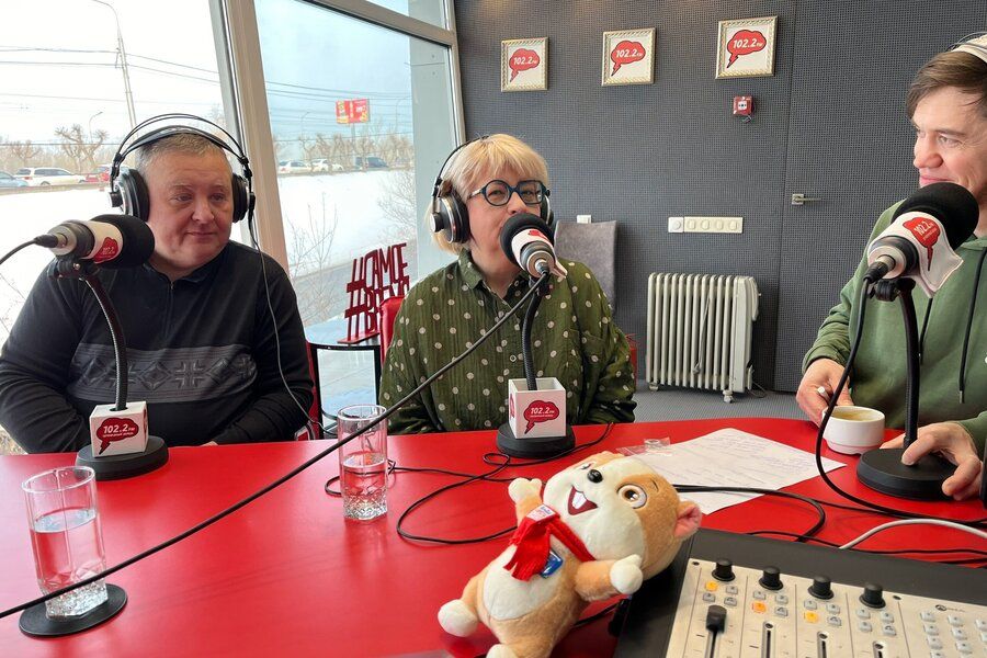 Накануне с удовольствием сходили на радио &laquo;Серебряный Дождь&raquo;